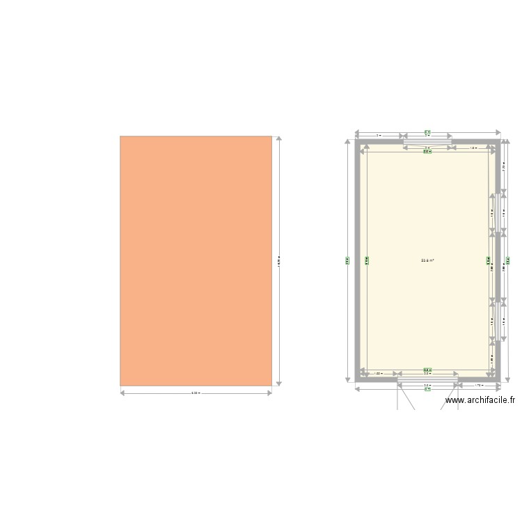 Projet Garage Pautussac 1. Plan de 0 pièce et 0 m2