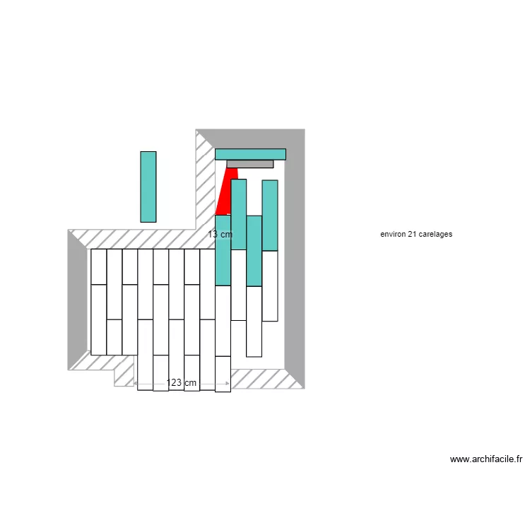 carrelage 1. Plan de 