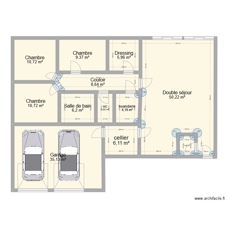 new maison?. Plan de 12 pièces et 152 m2