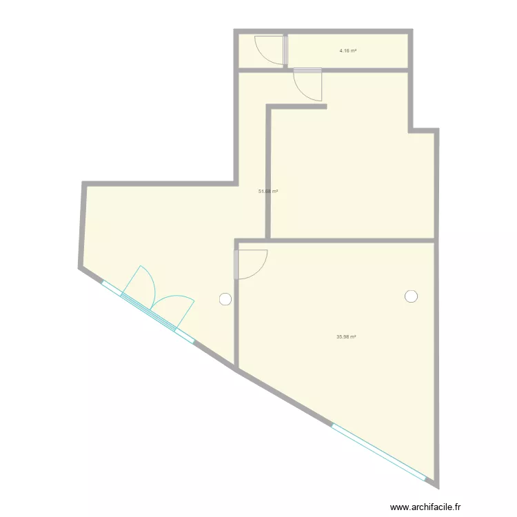 Asni&egrave;res 4. Plan de 