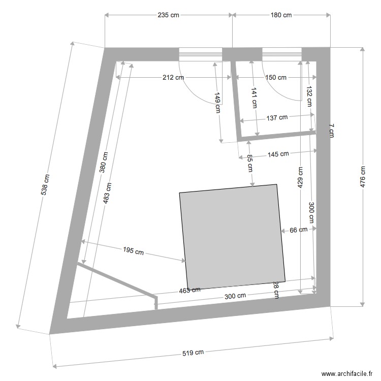 CUISINE. Plan de 0 pièce et 0 m2