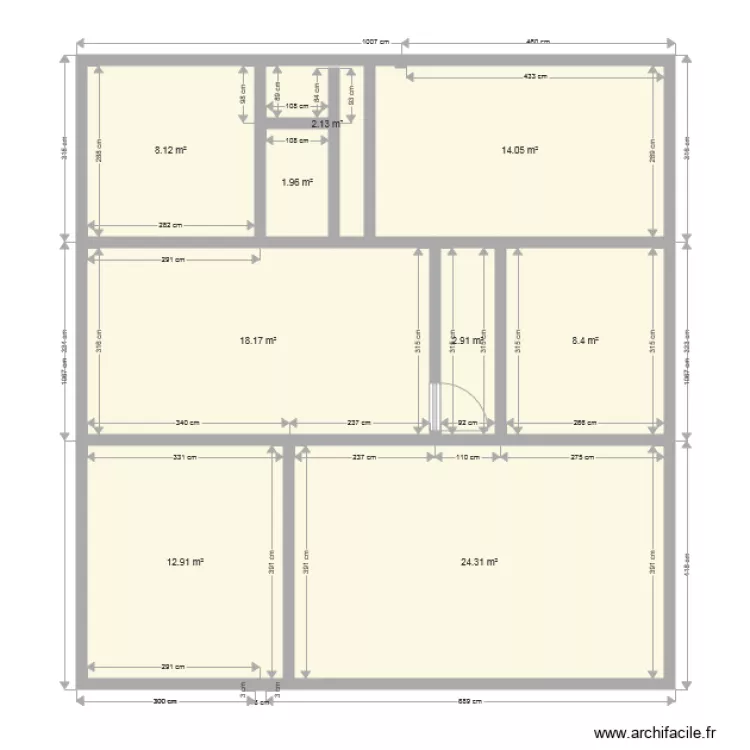 maison 15. Plan de 