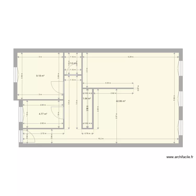Immeuble place des jacobin. Plan de 