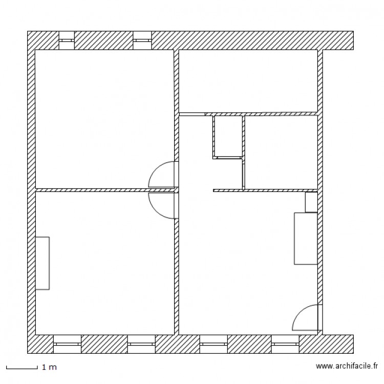 Marciac_F3_Plan_2_Vierge. Plan de 0 pièce et 0 m2