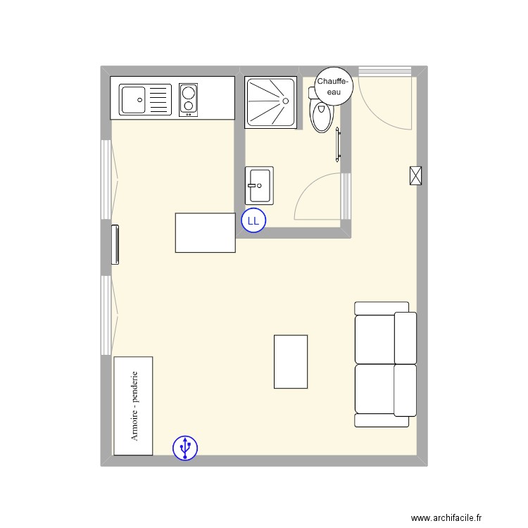 48 Berzelius. Plan de 0 pièce et 0 m2