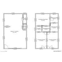 Plan d&eacute;finitif appart duplex