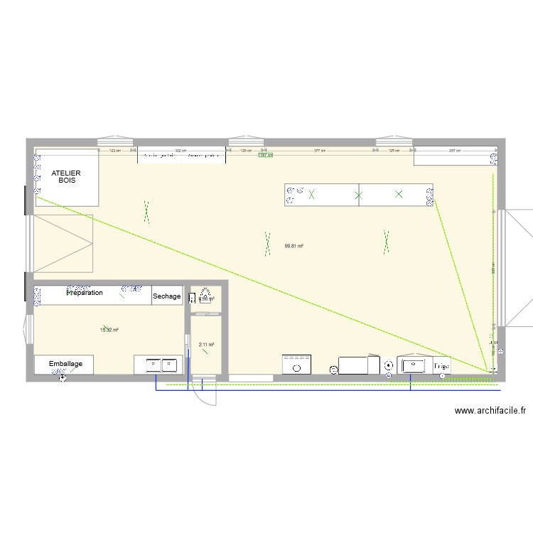 HANGAR Bas. Plan de 0 pièce et 0 m2