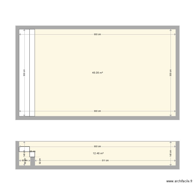 PLAN COUPE Piscine. Plan de 0 pièce et 0 m2