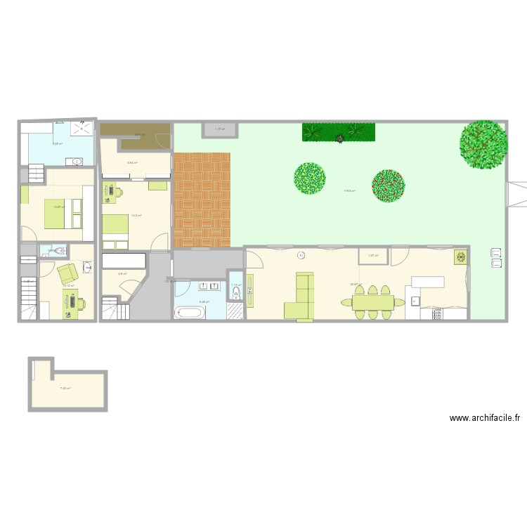 Maison LJost. Plan de 0 pièce et 0 m2