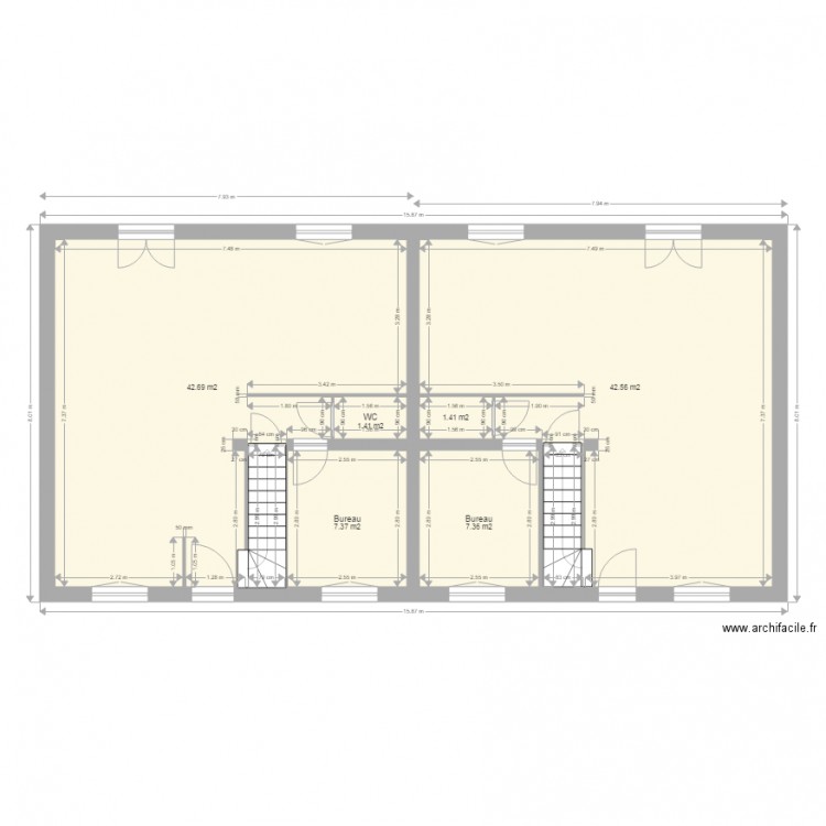 8par8. Plan de 0 pièce et 0 m2