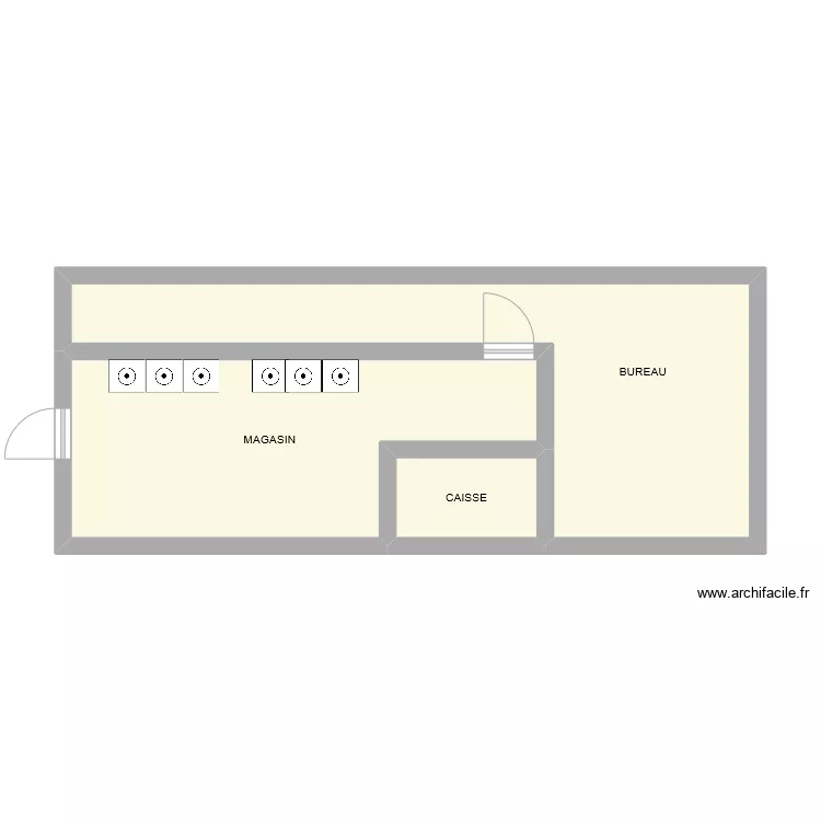 LAVERIE ESPINOSA. Plan de 