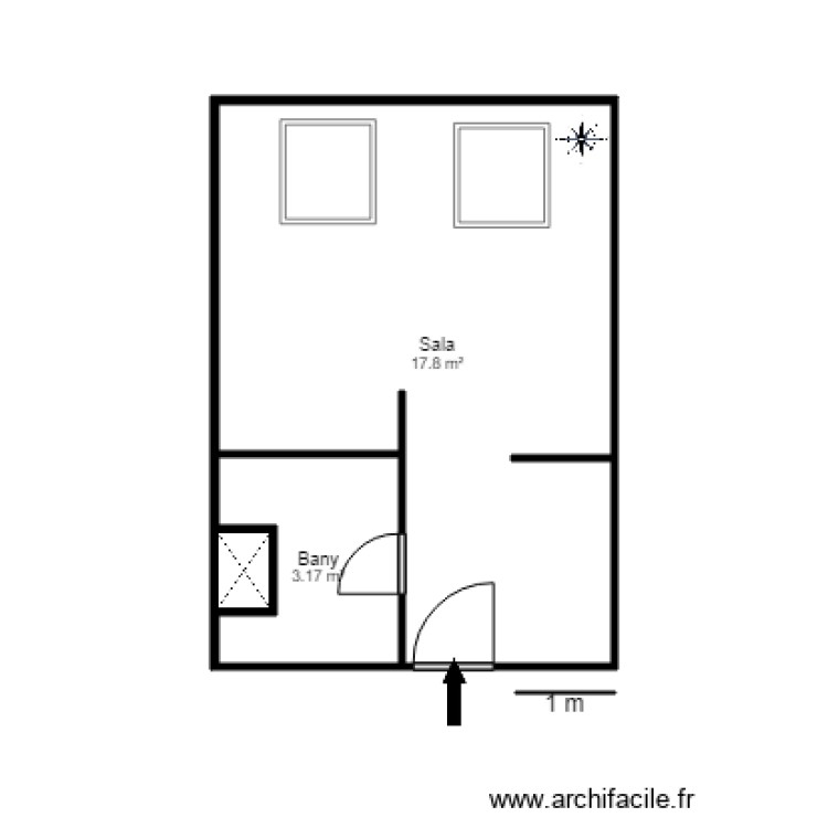 ED SOLARIS 2 11 PAS DE LA CASA. Plan de 0 pièce et 0 m2