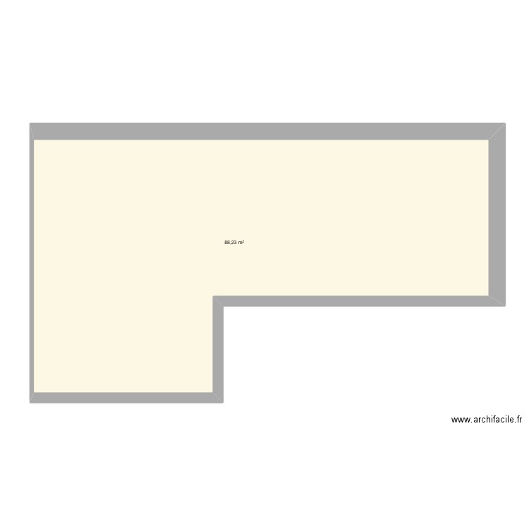 Sulniac Guerhoet - bat 2. Plan de 1 pièce et 88 m2