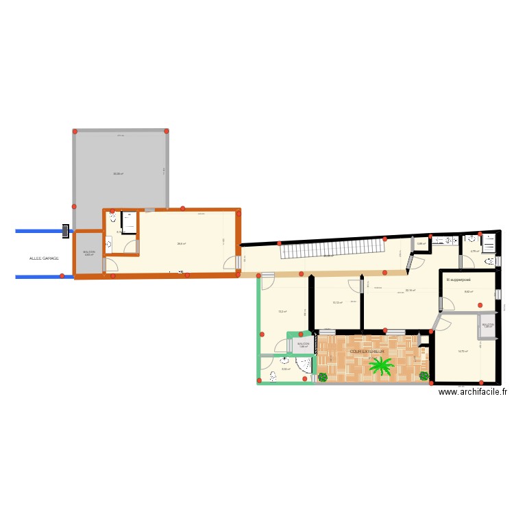 2eme VIDE. Plan de 0 pièce et 0 m2