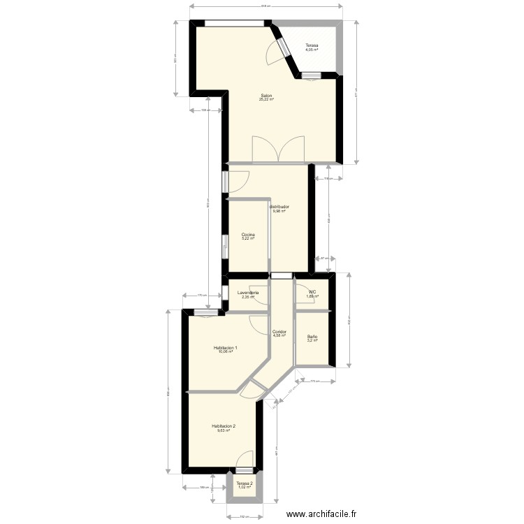 Carrer de Manacor. Plan de 0 pièce et 0 m2
