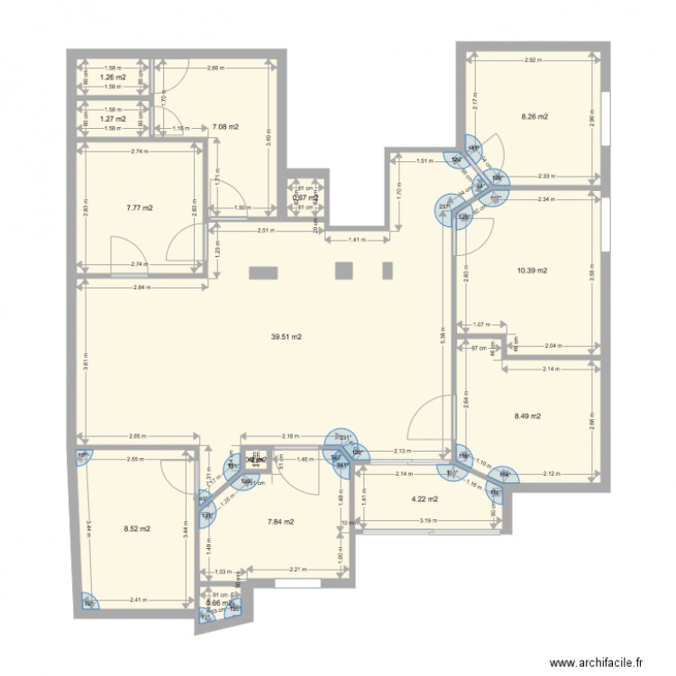 BureauProjet2. Plan de 0 pièce et 0 m2