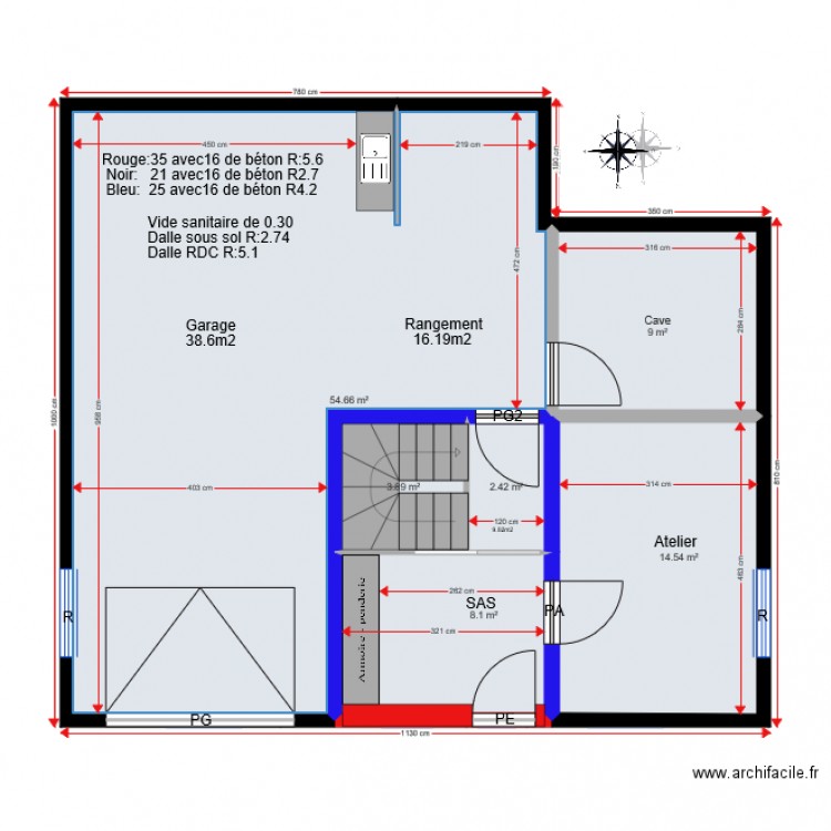 Cercier version 9. Plan de 0 pièce et 0 m2