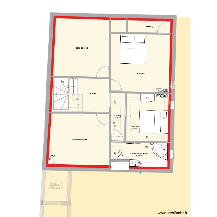 Maison Naomi v 2.1. Plan de 0 pièce et 0 m2