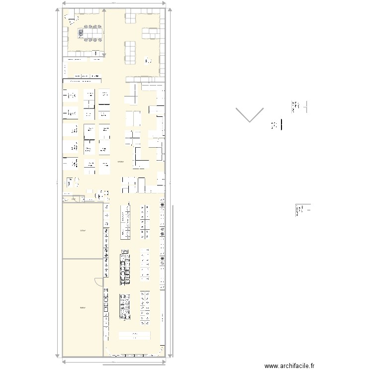 EXT MAGASIN 2. Plan de 0 pièce et 0 m2