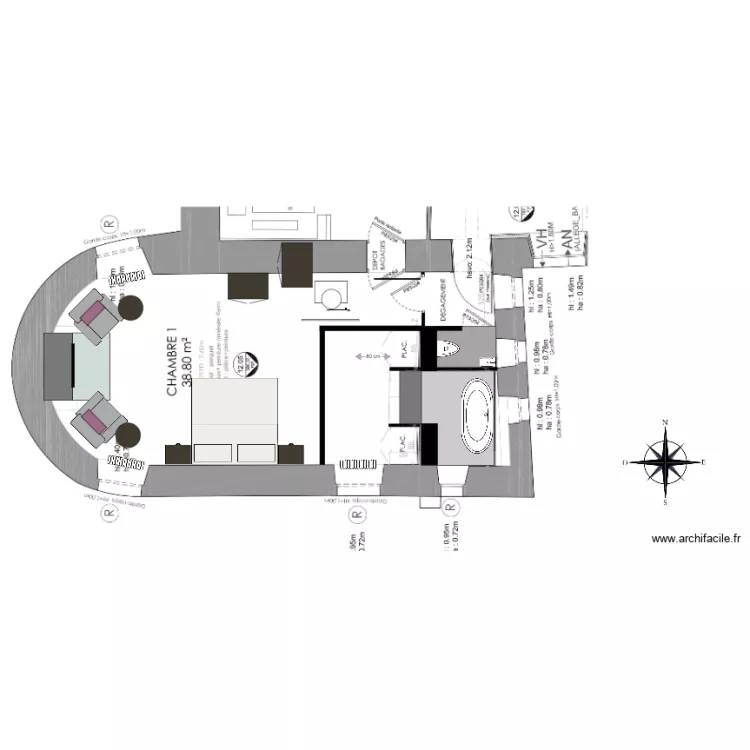 CHAMBRE 1 final B. Plan de 