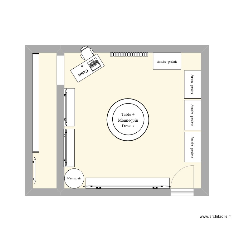 Plan de masse magasin mixte GCIF. Plan de 0 pièce et 0 m2