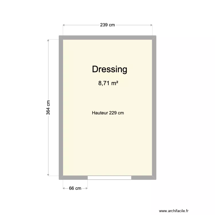 Dressing. Plan de Dressing. Plan de