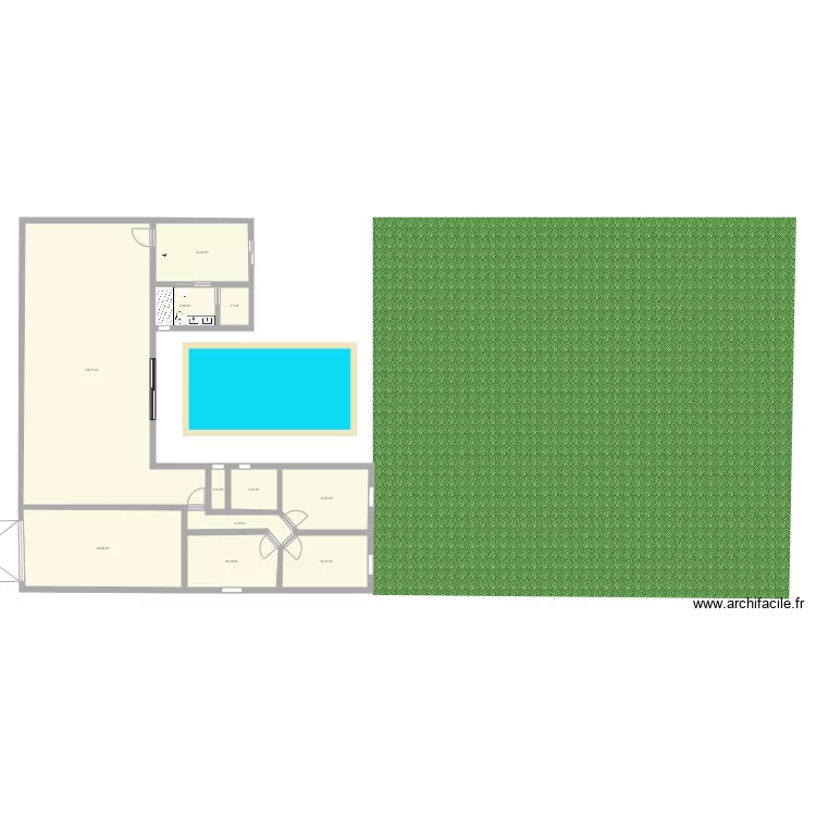 nouvelle maison. Plan de 