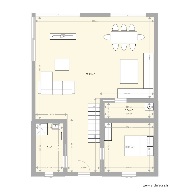 MAISON CONCHE 2 . Plan de 0 pièce et 0 m2