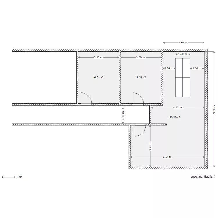 Arche botti modif salle de reunion. Plan de Arche botti modif salle de reunion. Plan de