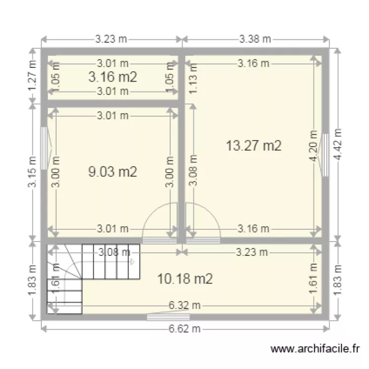 Chaintré 2ème Etage. Plan de Chaintré 2ème Etage. Plan de