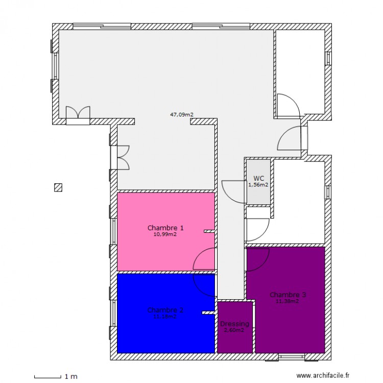 cezanne. Plan de 0 pièce et 0 m2