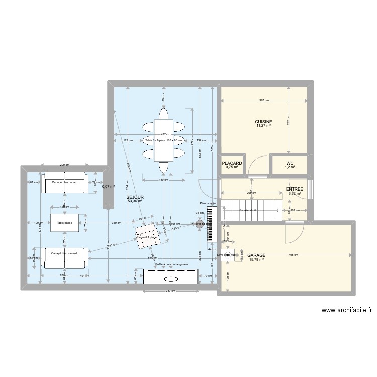 10 Bethouard - VICTOIRE. Plan de 17 pièces et 145 m2