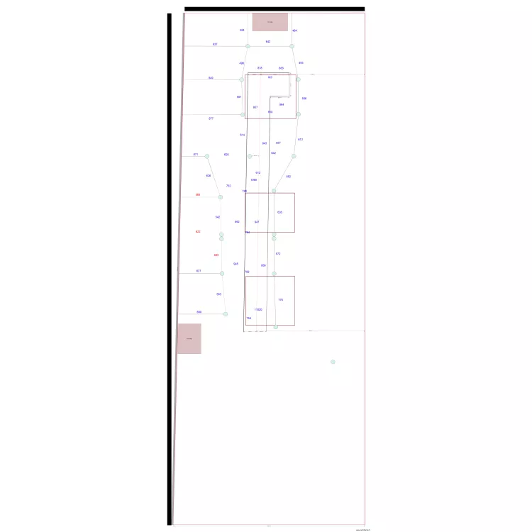 dernier poteaux Novembre. Plan de dernier poteaux Novembre. Plan de