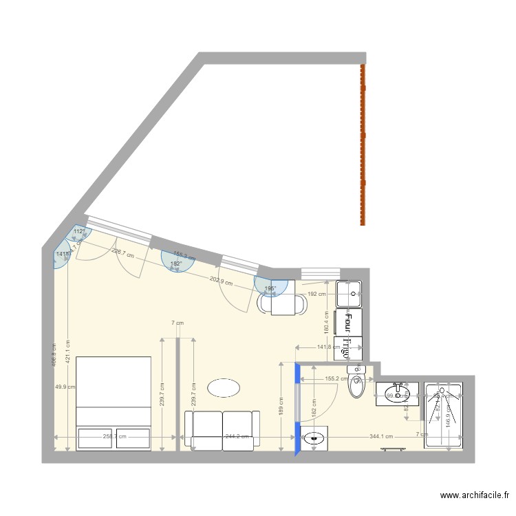 poulbot 6. Plan de 0 pièce et 0 m2