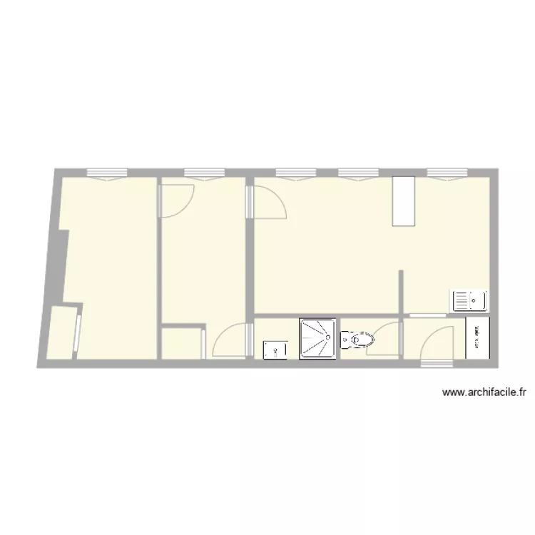 10 Austerlitz Lejeune. Plan de 