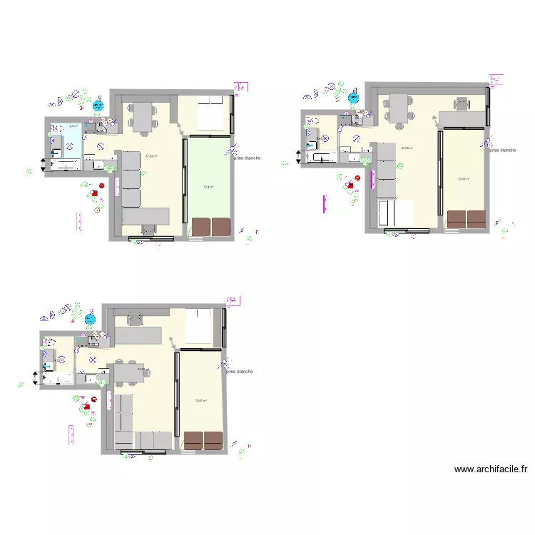 etage. Plan de etage. Plan de