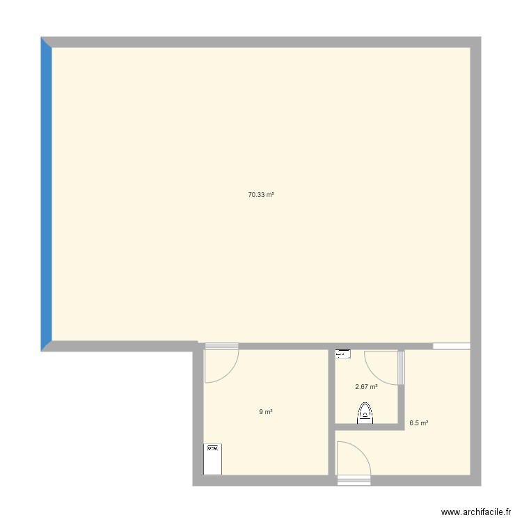 Maison 1. Plan de 0 pièce et 0 m2