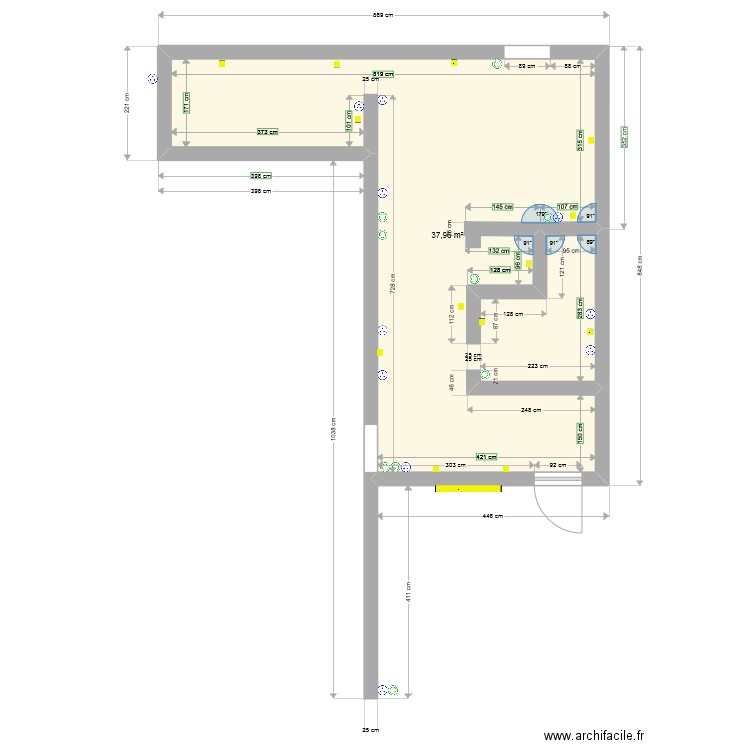 rdc. Plan de 0 pièce et 0 m2