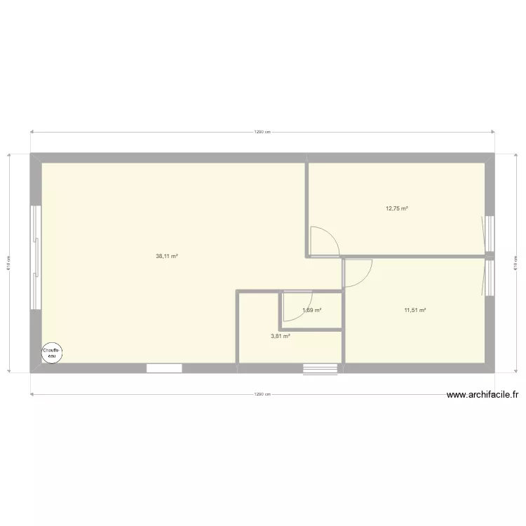 plan logement hangar elec. Plan de 