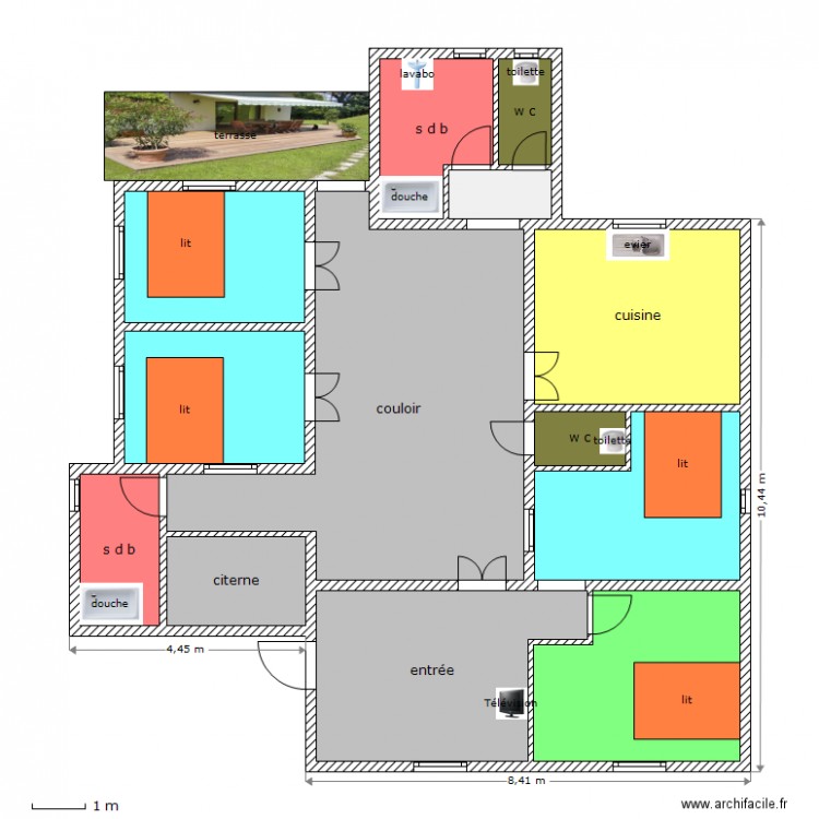 PLAN  B2. Plan de 0 pièce et 0 m2