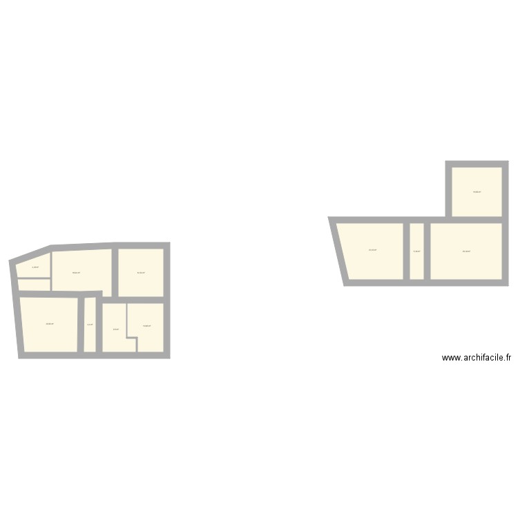 Maison boulanger RDC 1. Plan de 0 pièce et 0 m2