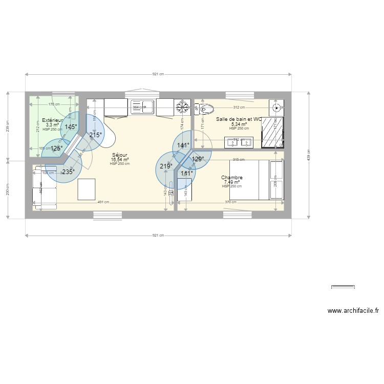 MP projet2. Plan de 0 pièce et 0 m2