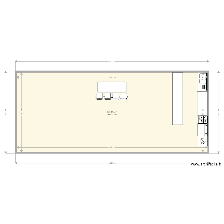Restaurant SAVCCP. Plan de 0 pièce et 0 m2