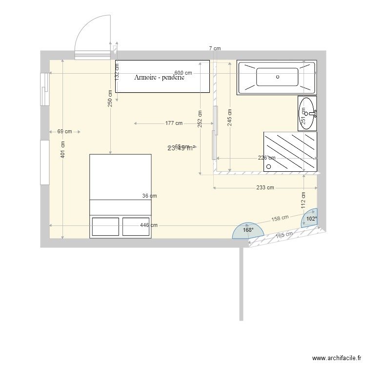 chambre nous 10082020. Plan de 0 pièce et 0 m2