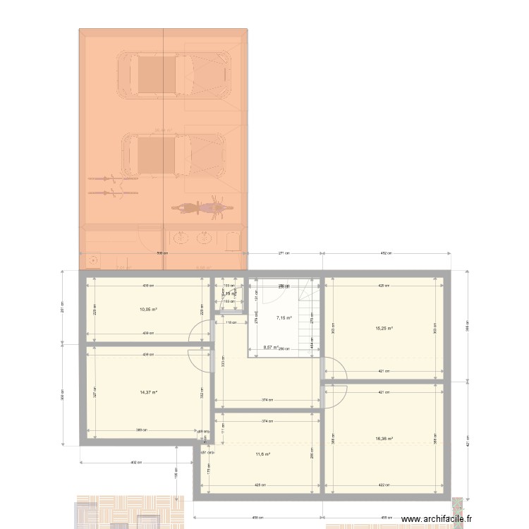 plan avec parcelle voisine ind 9. Plan de 0 pièce et 0 m2