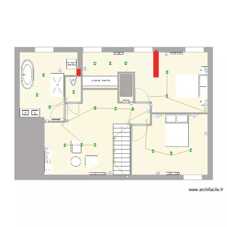 mirebeau 5. Plan de 