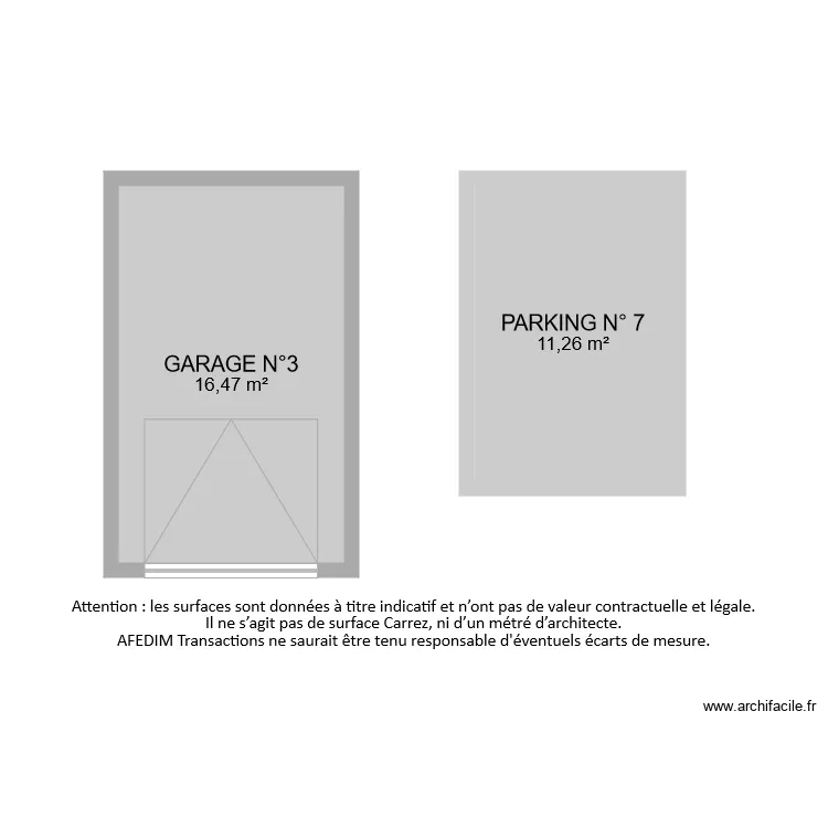 BI 7227 ANNEXES. Plan de 