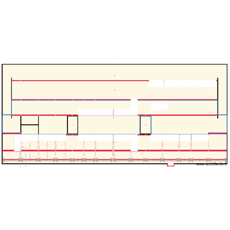PARKING PORTEUSE PILIER 3. Plan de 0 pièce et 0 m2