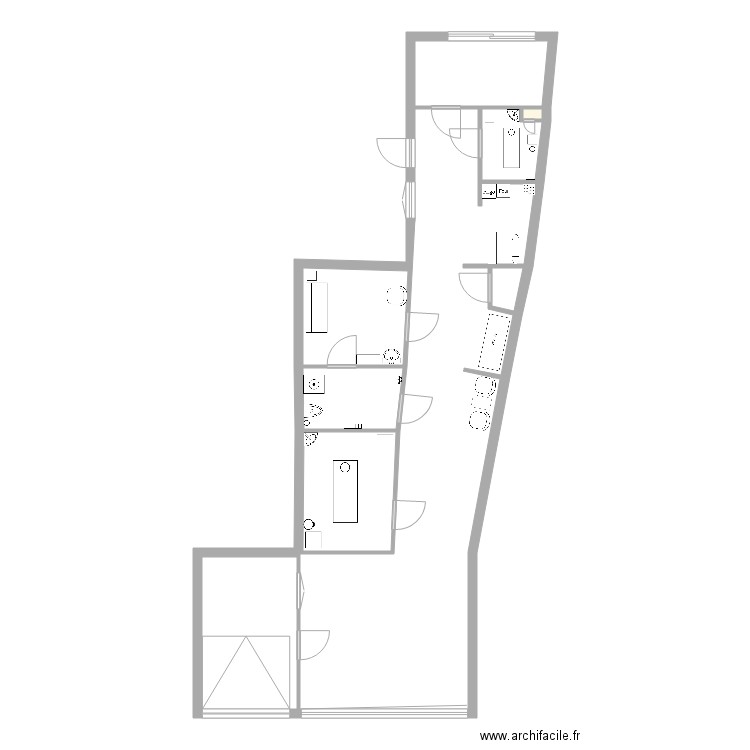 institut. Plan de 0 pièce et 0 m2