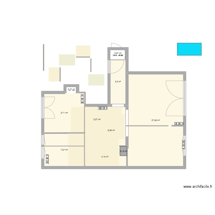 projet 3 de gaulle 2022 04 19 0016. Plan de 0 pièce et 0 m2